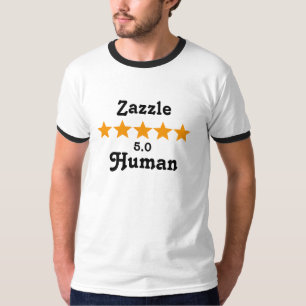 T-shirt Zazzle critique cinq étoiles