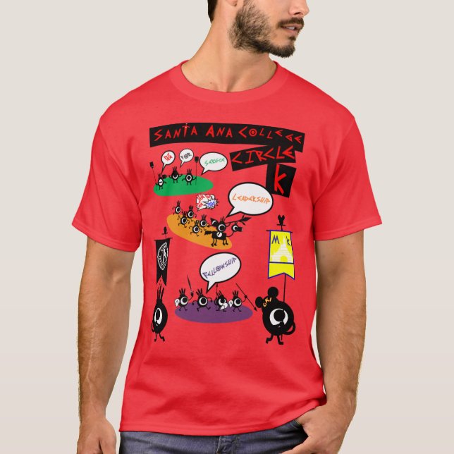 T-shirt Zazzle de CKI (Devant)