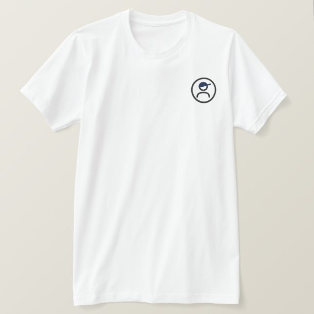 T-Shirt Zazzle Icon (Design devant)