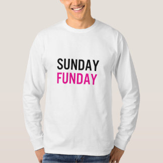 T-shirt Zazzle style rose Unisex dimanche Funday LS Tee