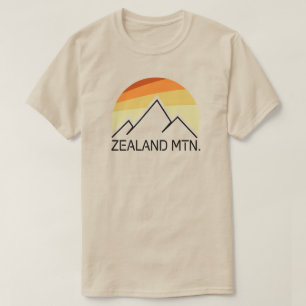 T-shirt " Zealand Mountain New Hampshire Rétro"