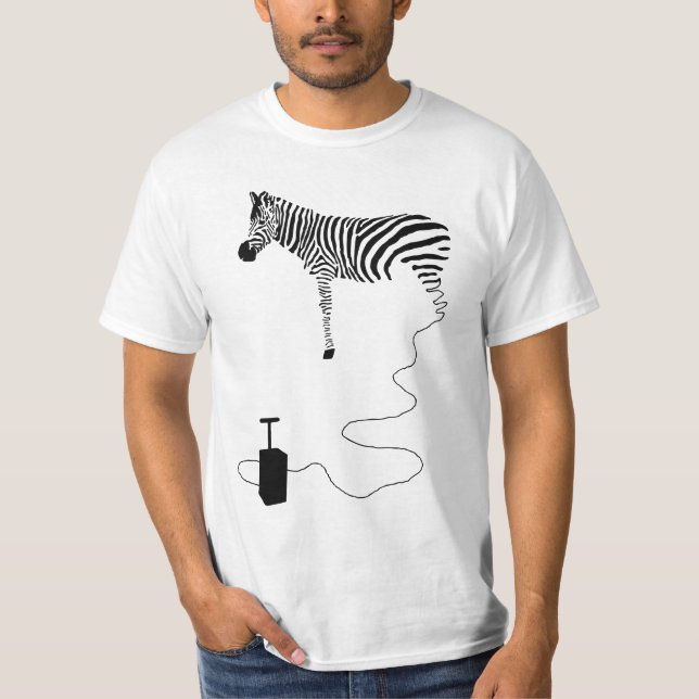 T-shirt zebra (Devant)