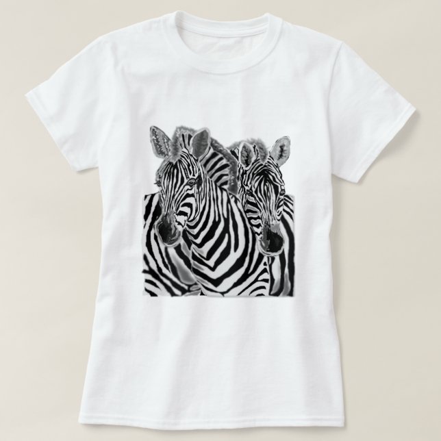 T-shirt Zebra (Design devant)
