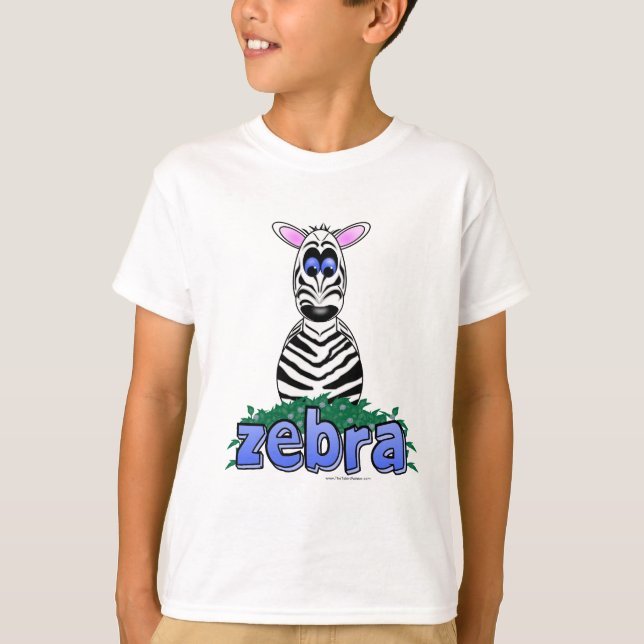T-SHIRT ZEBRA (Devant)