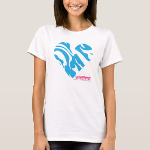 T-shirt Zebra Aqua 2