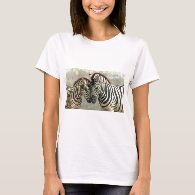 T-shirt zebra-clip-art-3 (Devant)