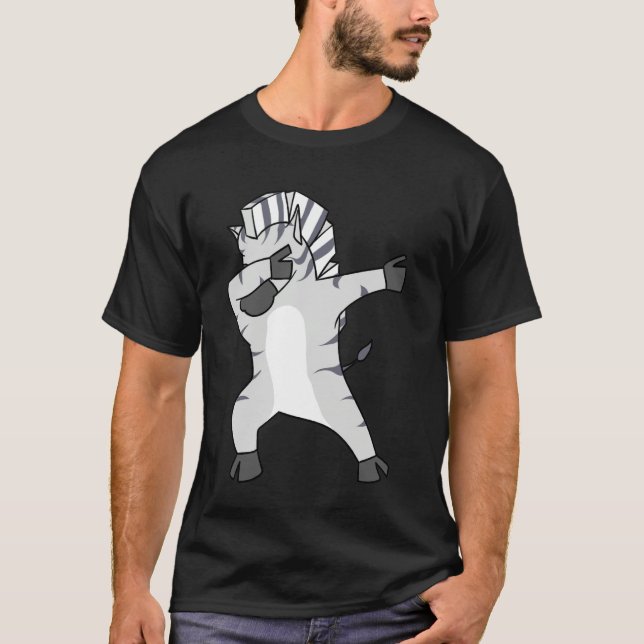 T-shirt Zebra Costume for Kids Boys Girls Zoo Animal Print (Devant)