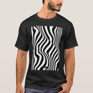 T-shirt Zebra Design Motif Art moderne