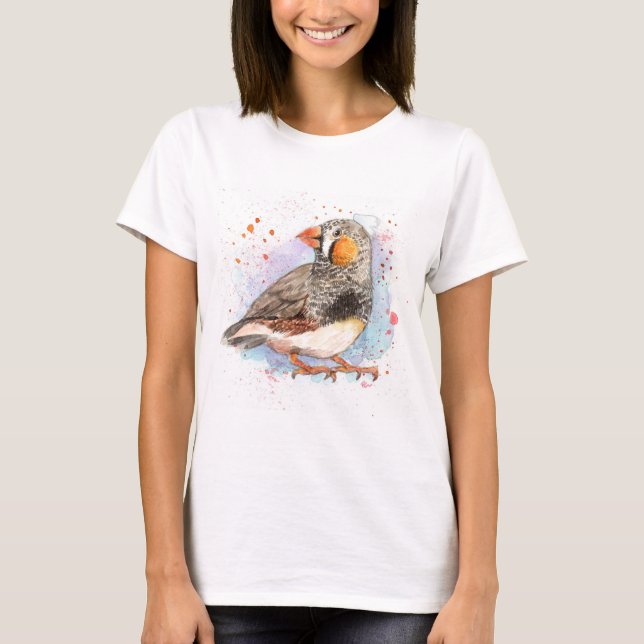T-shirt Zebra Finch (Devant)