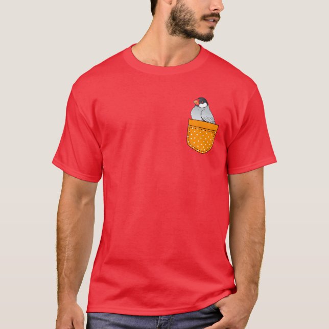 T-shirt Zebra Finches Inséparables amants Finches garçon (Devant)