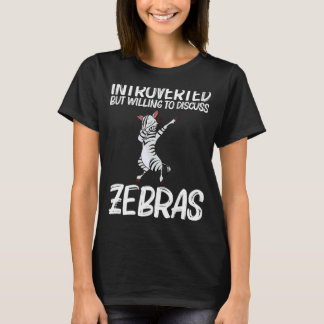 T-shirt Zebra For Men Women African Zoo Animal  1