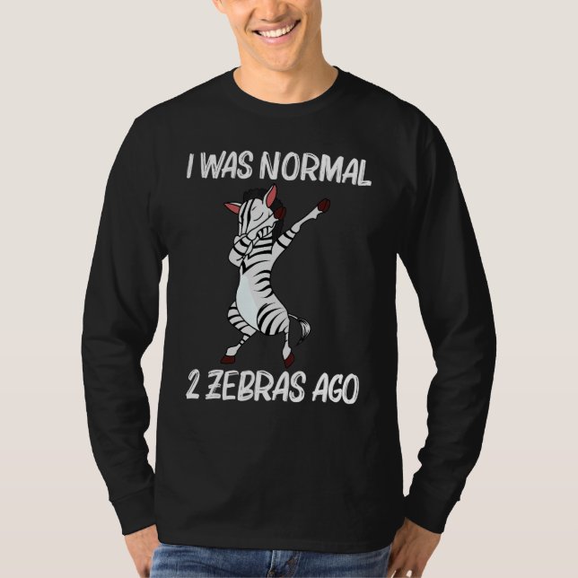 T-shirt Zebra For Men Women African Zoo Animal  1 (Devant)