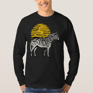 T-shirt Zebra Graphic mignon Imprimer Amour Nature Zebras