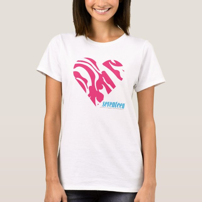 T-shirt Zebra Magenta 2 (Devant)