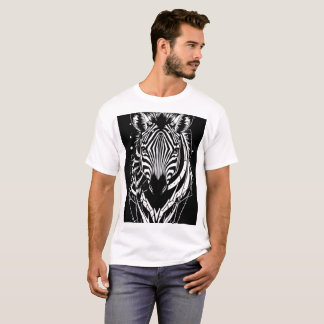 T-shirt Zebra Man