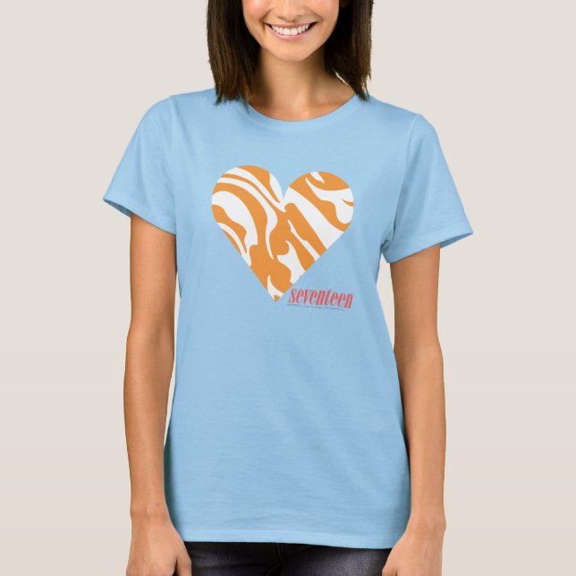 T-shirt Zebra Orange 2 (Devant)