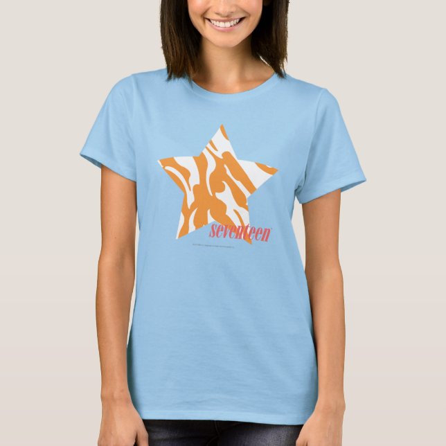 T-shirt Zebra Orange 3 (Devant)