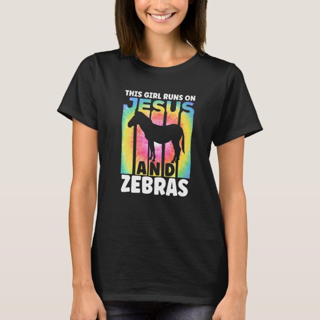 T-shirt Zebra Outfit pour les amoureux de Zèbre pour les f (Devant)