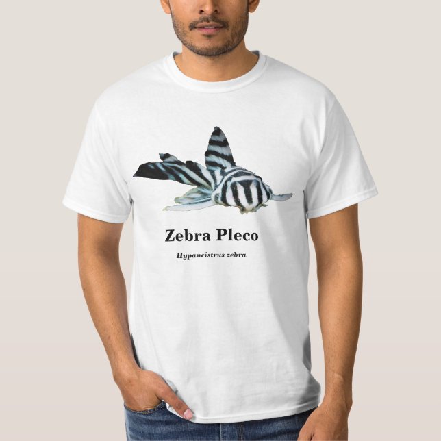 T-shirt Zebra Pleco (Devant)