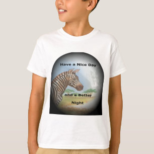 T-shirt Zebra Portrait, Amboseli : l'Esprit de la Savanna