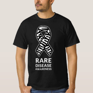 T-shirt Zebra Ribbon Sensibilisation Rare Maladie Minimali
