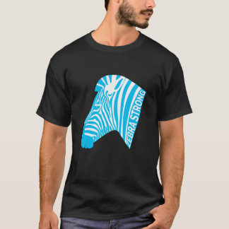 T-shirt Zebra Strong - Invisible Illness Visible Strength
