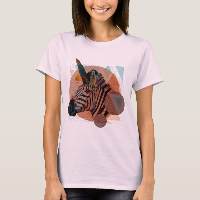 T-shirt Zebra Unicorn (Devant)