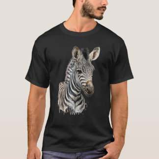 T-shirt Zebra Watercolor