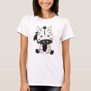 T-shirt Zebra Zebras Zoo Safari Animaux mignons