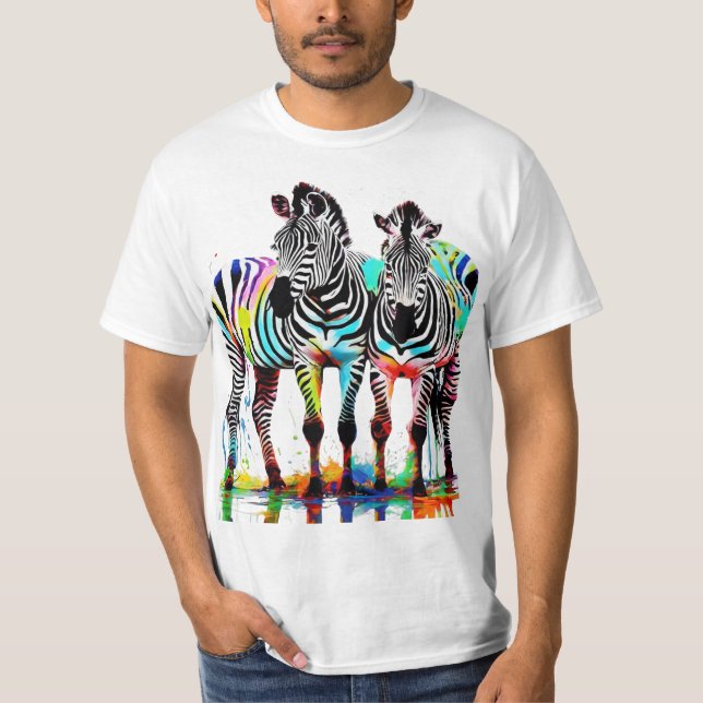 T-shirt Zebras (Devant)