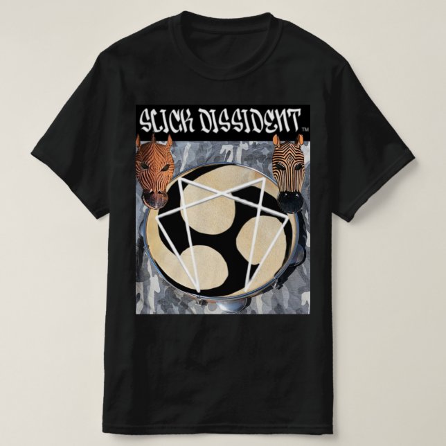 T-shirt Zebras Pandero Mens (Design devant)