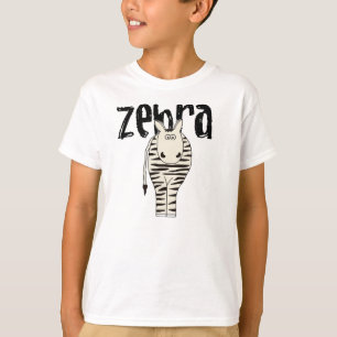 T-shirt Zèbre