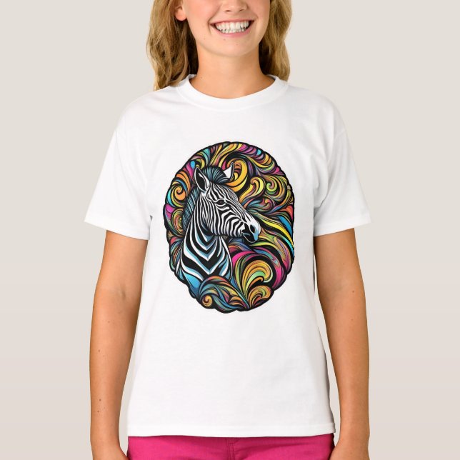 T-shirt Zèbre 1 (Devant)