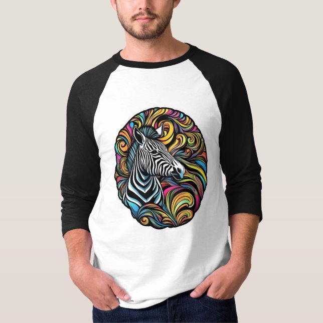 T-shirt Zèbre 1 (Devant)