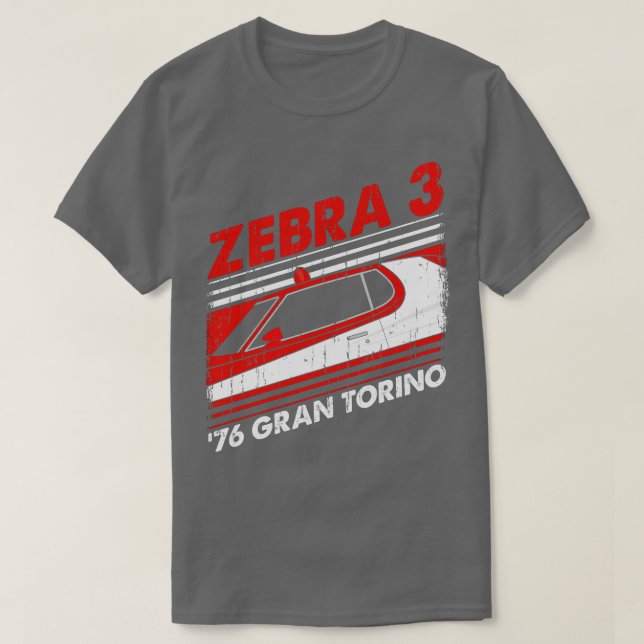 T-shirt Zèbre 1 (Design devant)