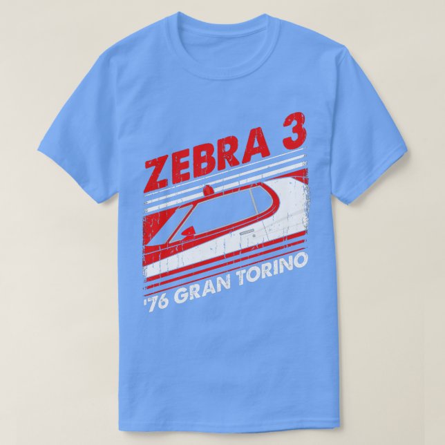 T-shirt Zèbre 1 (Design devant)