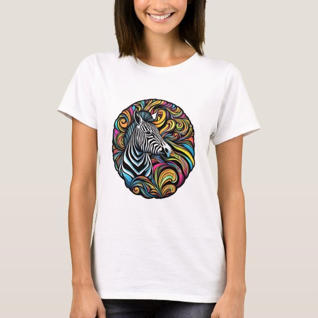 T-shirt Zèbre 1 (Devant)