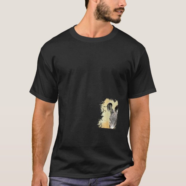 T-shirt Zèbre au Kenyaafrique (Devant)