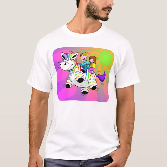T-shirt Zèbre de vol (Devant)