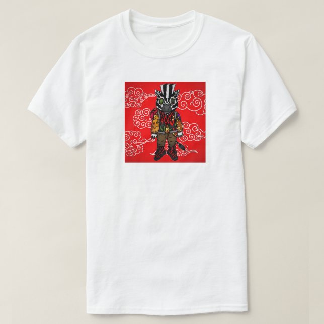 T-shirt Zèbre de Yeezy (Design devant)