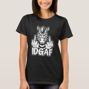 T-shirt Zèbre - Les impacts de la faune animale africaine 