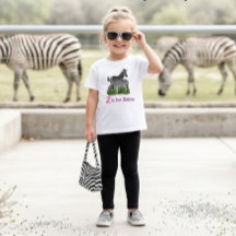  Zèbre Mignon Animal de Zoo à la Mode 