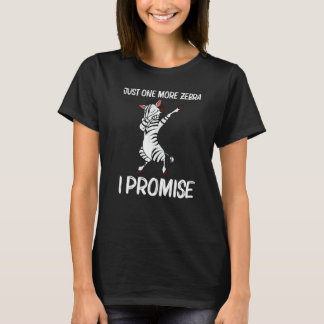 T-shirt Zèbre Pour Hommes Femmes Africain Zoo Animal