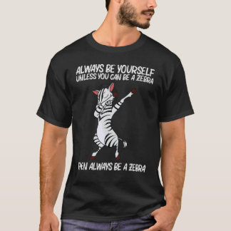 T-shirt Zèbre pour hommes femmes africain zoo animal 5