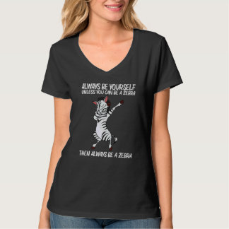 T-shirt Zèbre pour hommes femmes africains zoo animal 6