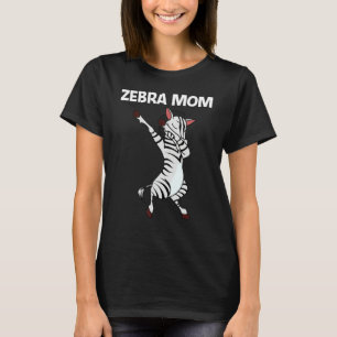 T-shirt Zèbre pour maman mère africaine zoo animal