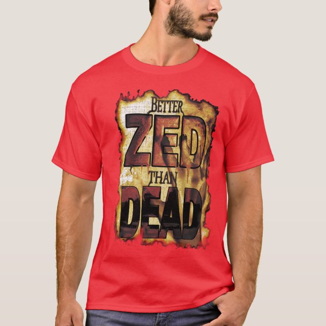T-SHIRT ZED MORT (Devant)