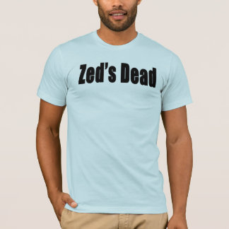 T-shirt Zed mort
