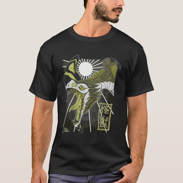 T-shirt Zeipera Amphiptere Dragon (Devant)