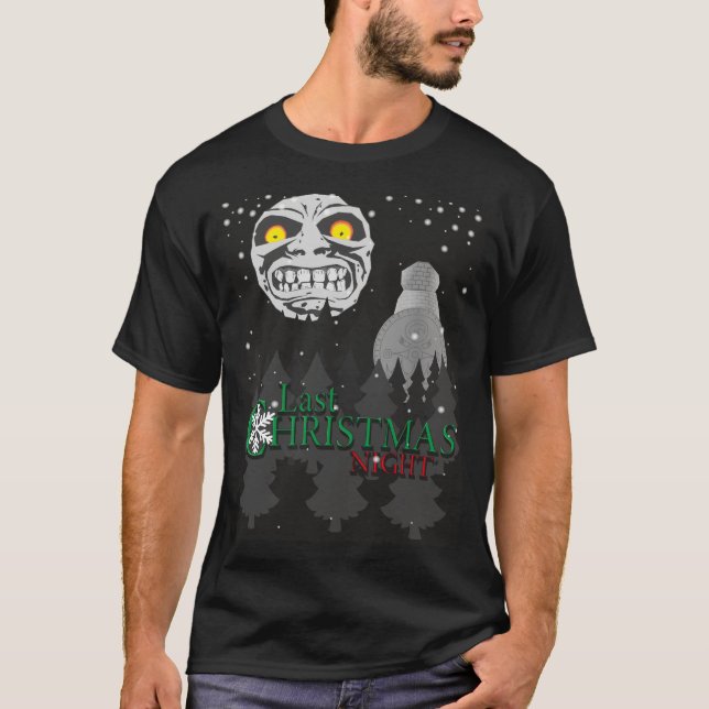 T-shirt Zelda Majora's Mask T-shirt. CHRISTMAS (Devant)